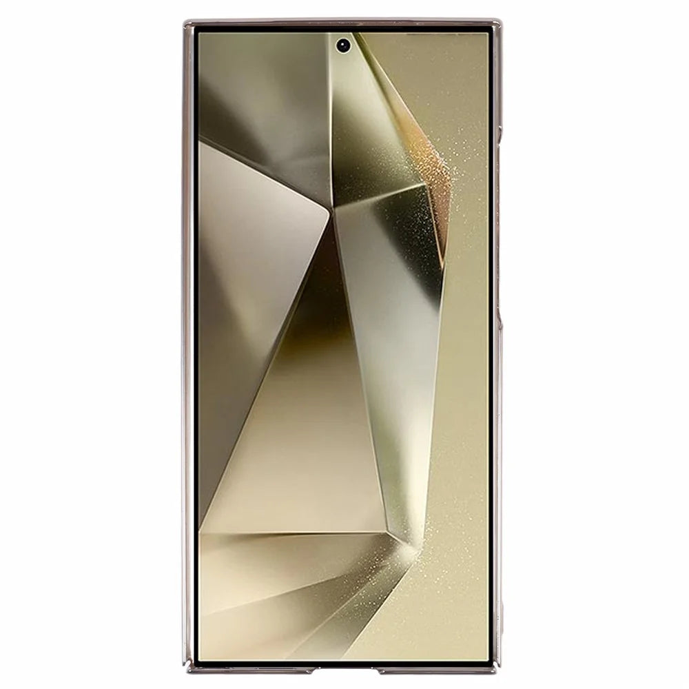 X-LEVEL For Samsung Galaxy S23 Ultra Case Anti-Scratch Hard PC Transparent Phone Cover - Gold - 2