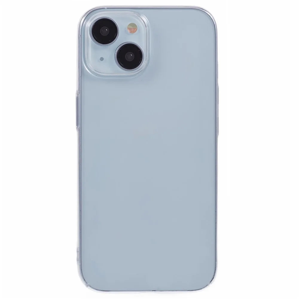 For iPhone 14 Plus Case Clear Crystal PC Hard Back Phone Cover - 3