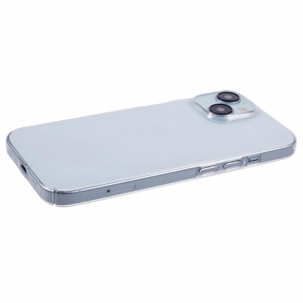 For iPhone 13 Case Shock-Absorption Hard PC Phone Cover Transparent (Precise Lens Cutouts) - 4