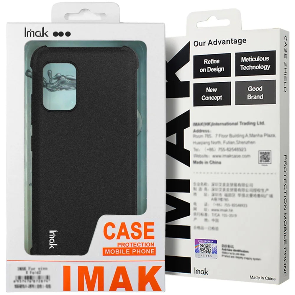 IMAK For iPhone 16 Pro TPU Case Four Corners Anti Drop Cell Phone Cover - Transparent - 7