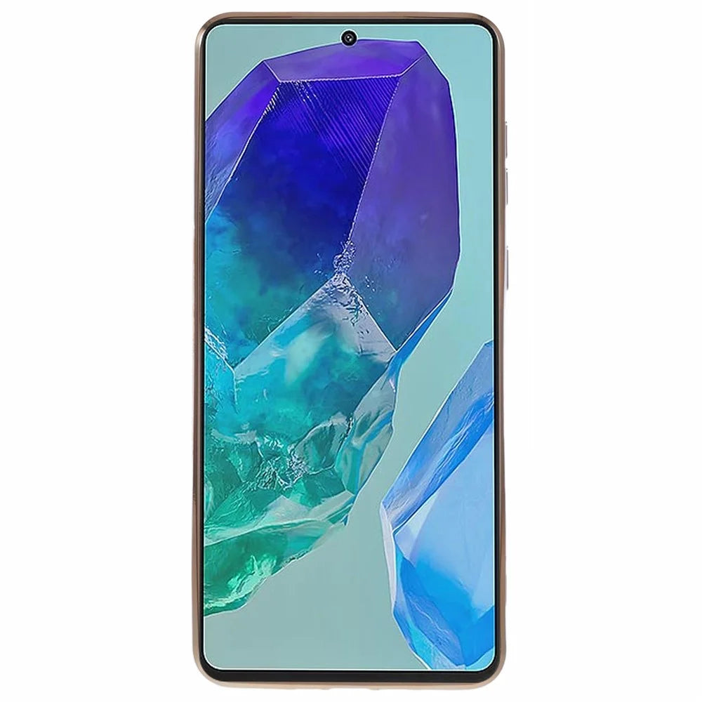 For Samsung Galaxy M55 5G / C55 5G / F55 5G Case with Astronaut Kicstand Electroplating TPU Phone Cover - Pink - 2