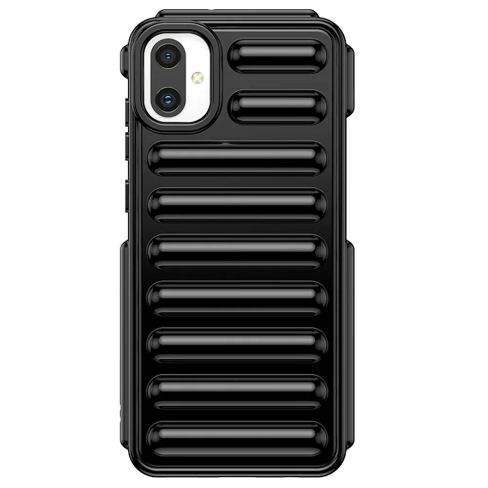 Capsule Series for Samsung Galaxy A05 4G Case TPU Anti-Drop Cell Phone Cover - Black - 1