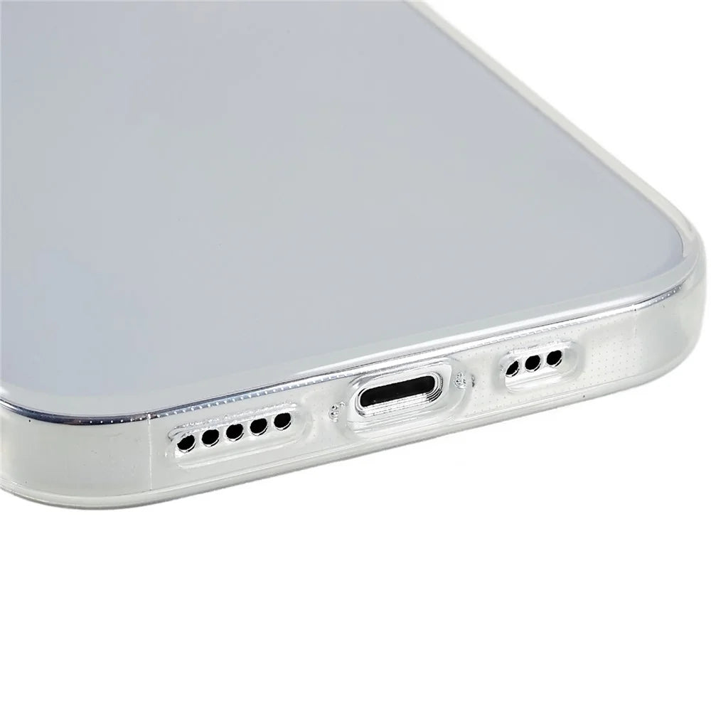 For iPhone 16 Pro Case Watermark-Free 2.0mm Clear Phone TPU Cover - 7