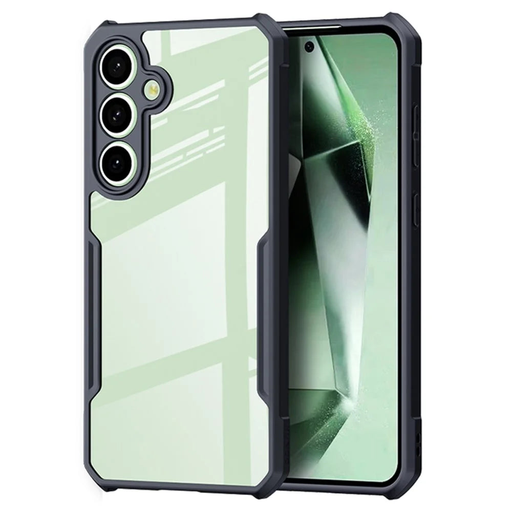 XUNDD For Samsung Galaxy S24 FE Case TPU + Acrylic Hybrid Shockproof Cover - 1