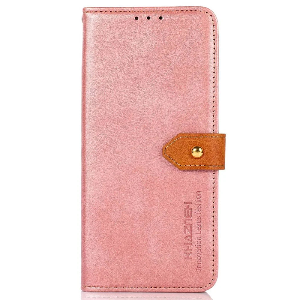 KHAZNEH For Sony Xperia 5 VI Wallet Case Stand Leather Phone Cover - Rose Gold - 6
