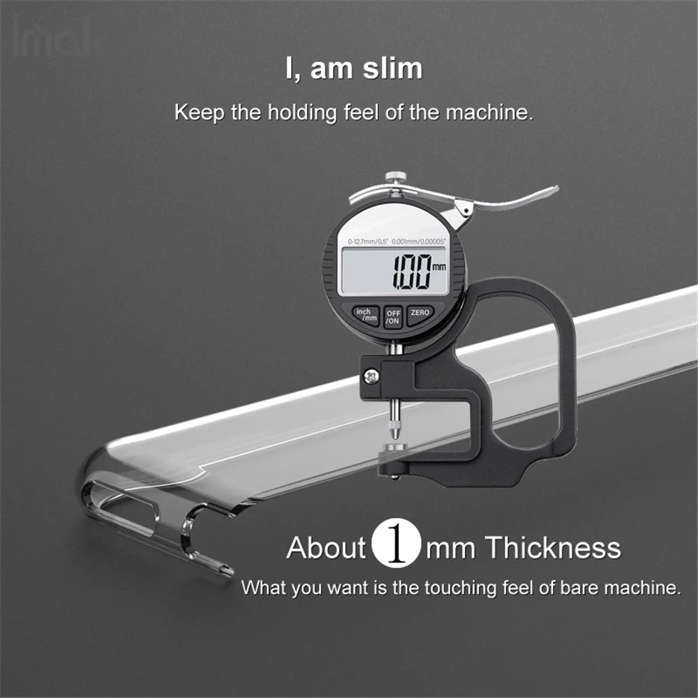IMAK UX-5 Series for Samsung Galaxy S24 FE Case Transparent TPU Ultra Slim Phone Cover - 6