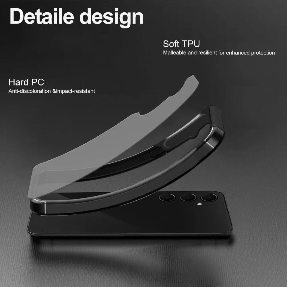For Samsung Galaxy A54 5G Case Drop Protection PC+TPU Phone Back Cover - 7