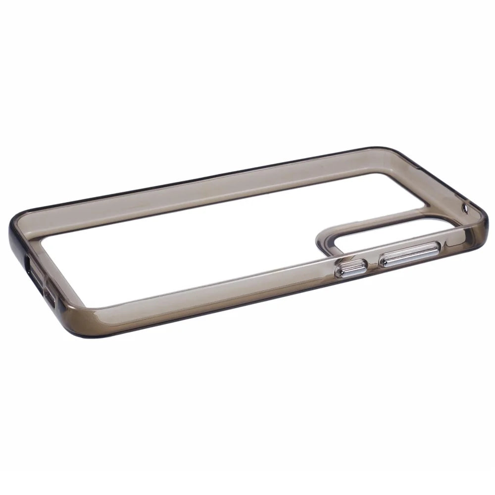 For Samsung Galaxy A55 5G Case TPU + PC Phone Cover 2.0mm Thickness - Transparent Black - 4