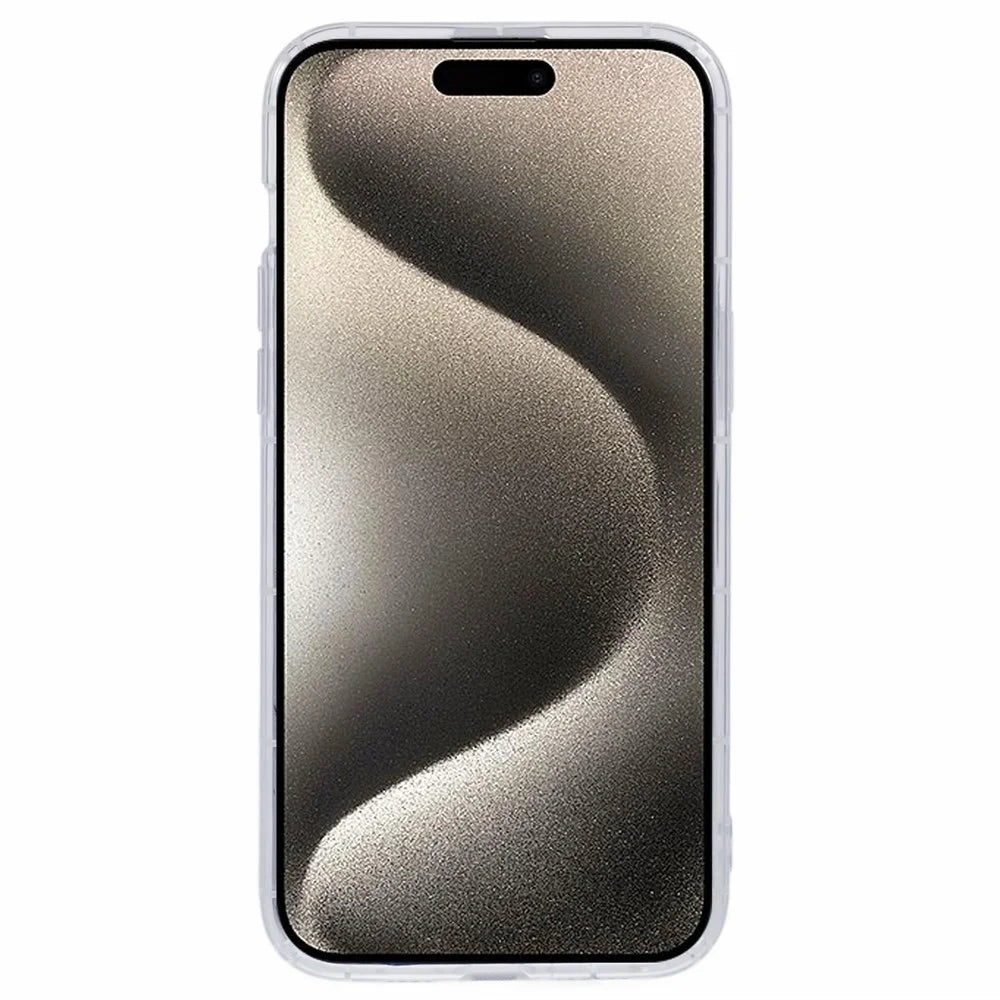 For  iPhone 15 Pro Max Case TPU Anti-Scratch Clear Back Phone Cover - 2