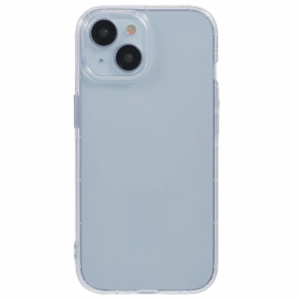 For iPhone 14 Case Fall Prevention Clear TPU Phone Cover - 3