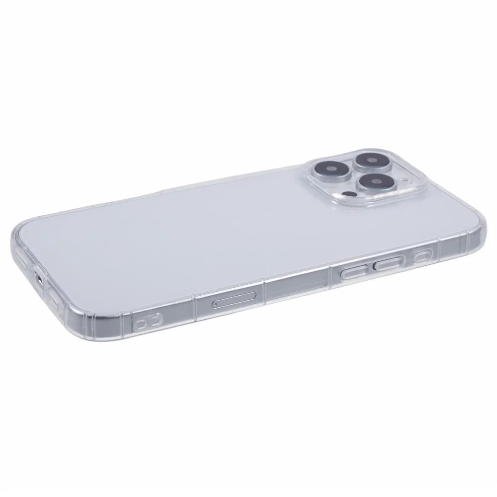 For iPhone 13 Pro Max Crystal Clear Case TPU Cell Phone Back Cover - 4