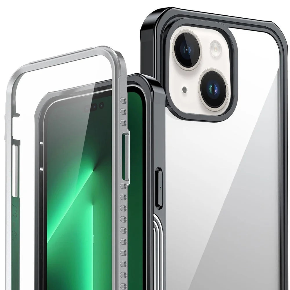 For iPhone 14 Plus Ultra Slim Daily Waterproof Phone Case All-round Protection Back Cover for Outdoor Hiking Climbing - 3