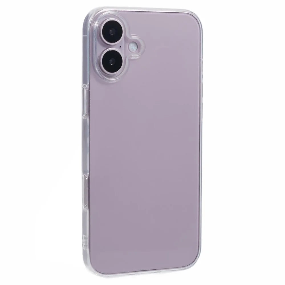 X-LEVEL For iPhone 16 Clear Case TPU Anti-Scratch Defender Phone Cover - 1