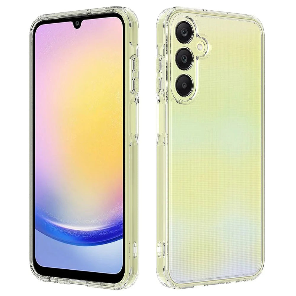 For Samsung Galaxy M35 5G Clear Case TPU+Acrylic Shockproof Phone Cover - 7