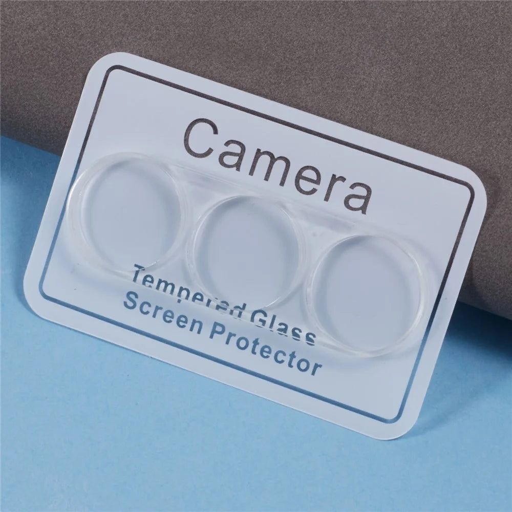 For Samsung Galaxy S24 FE Case Shockproof TPU Phone Cover with Tempered Glass Screen Protector, Camera Lens Film - 7