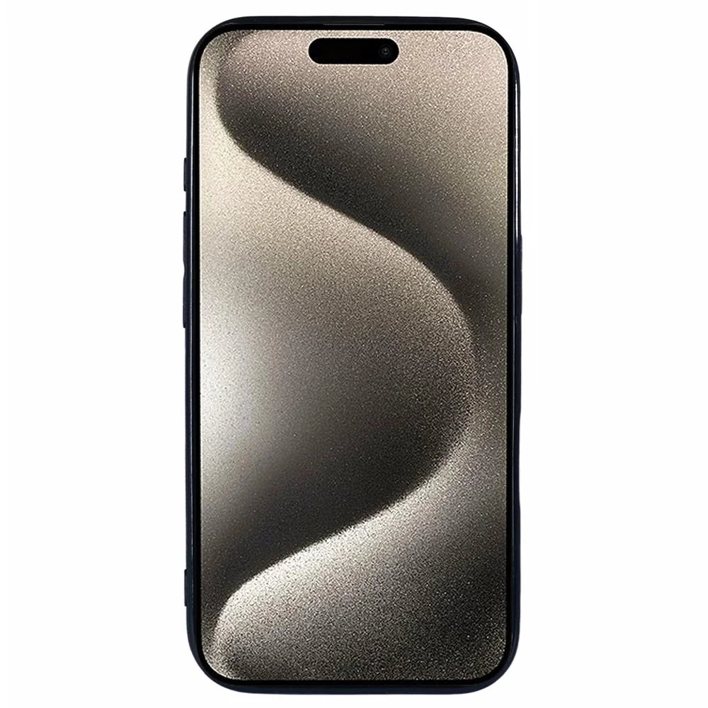 For iPhone 16 Pro Max Case Soft Flexible TPU Slim Phone Cover Carbon Fiber Texture - 2
