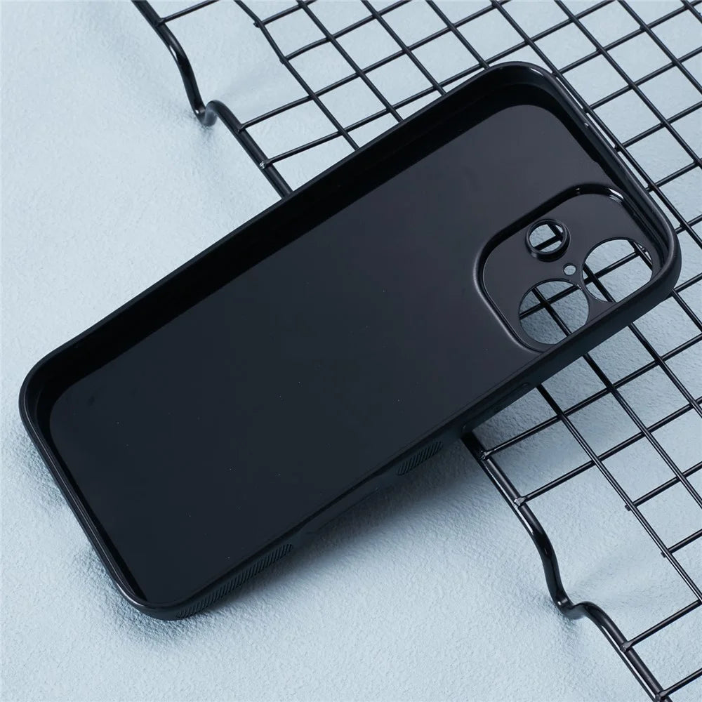 For iPhone 16 Plus Case Carbon Fiber Texture TPU Anti-Scratch Phone Cover - 4