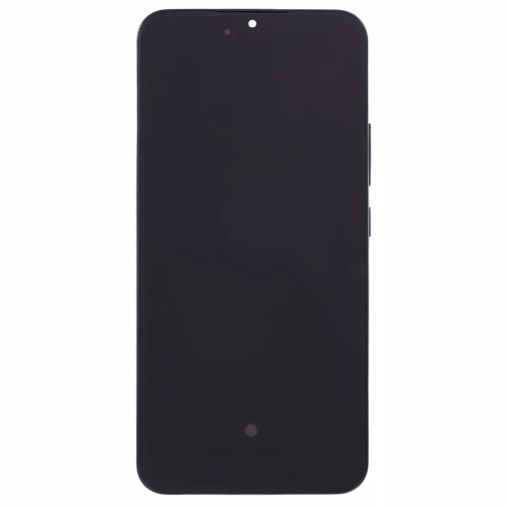 For Samsung Galaxy A34 5G A346 Grade C OLED Screen and Digitizer Assembly + Frame Replacement Part (Without Logo) - Black - 3