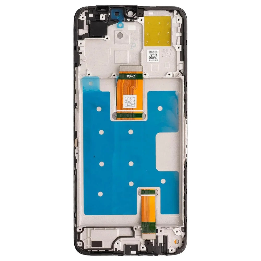For Honor X6a 4G Grade C LCD Screen and Digitizer Assembly + Frame Replacement Part (Without Logo) - 3