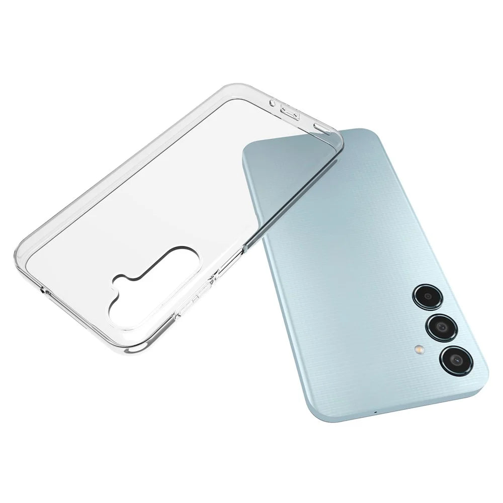 For Samsung Galaxy M35 5G Clear Phone Case Watermark-Resistant TPU Back Cover - 4