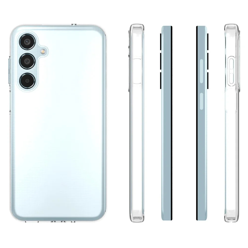 For Samsung Galaxy M35 5G Clear Phone Case Watermark-Resistant TPU Back Cover - 5
