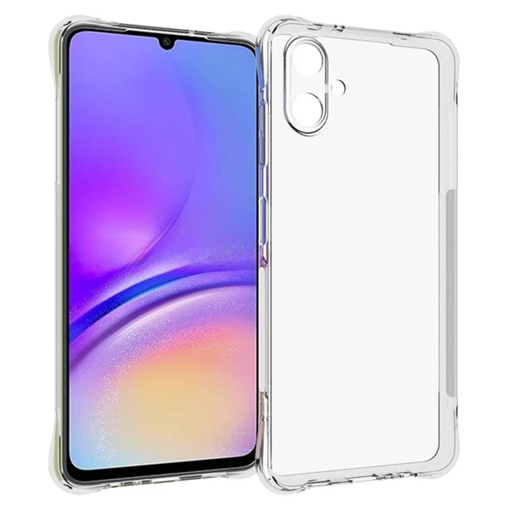 For Samsung Galaxy A06 4G TPU Phone Case Non-Slip Transparent Mobile Phone Cover - 1