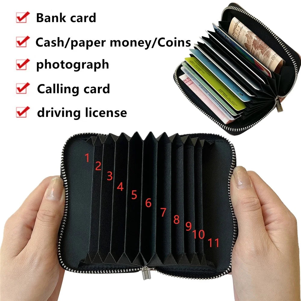 For Samsung Galaxy A33 5G Case Detachable Zipper Card Bag PU+TPU Kickstand Phone Case with Strap - Sapphire - 4