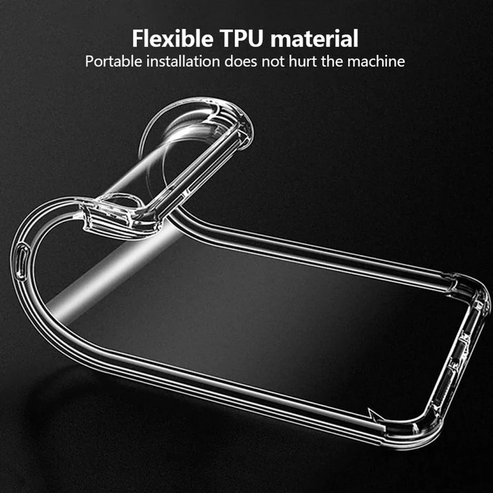 KALEBOL For Samsung Galaxy S24 FE Case 1.5mm TPU Transparent Anti-Drop Phone Cover - 7