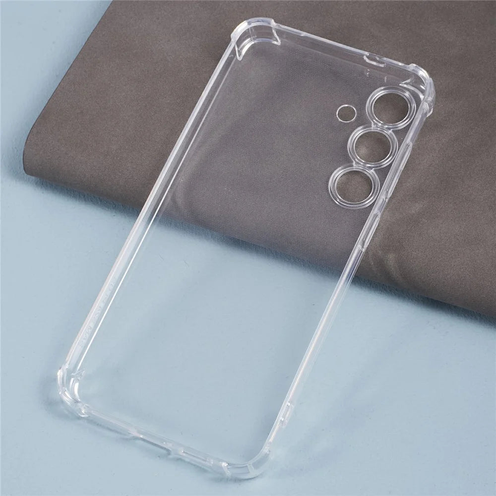 For Samsung Galaxy A16 5G / A16 4G Phone Case Enhanced Four Corner Clear TPU Cover - 2