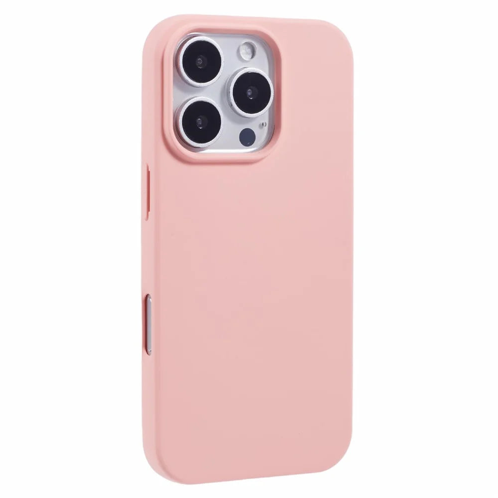 For iPhone 16 Pro Case Arc Edge 2.0mm TPU Protective iPhone Cover - Pink - 1