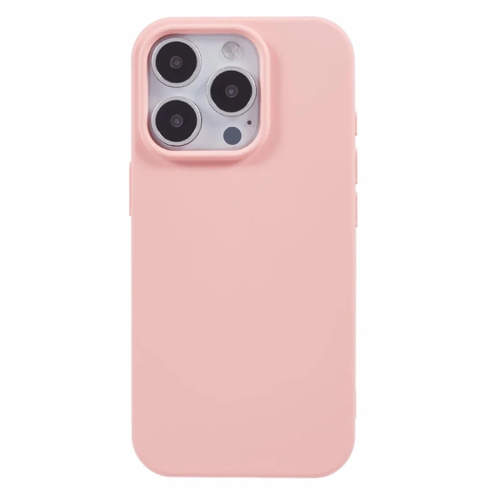 For iPhone 16 Pro Case Arc Edge 2.0mm TPU Protective iPhone Cover - Pink - 3
