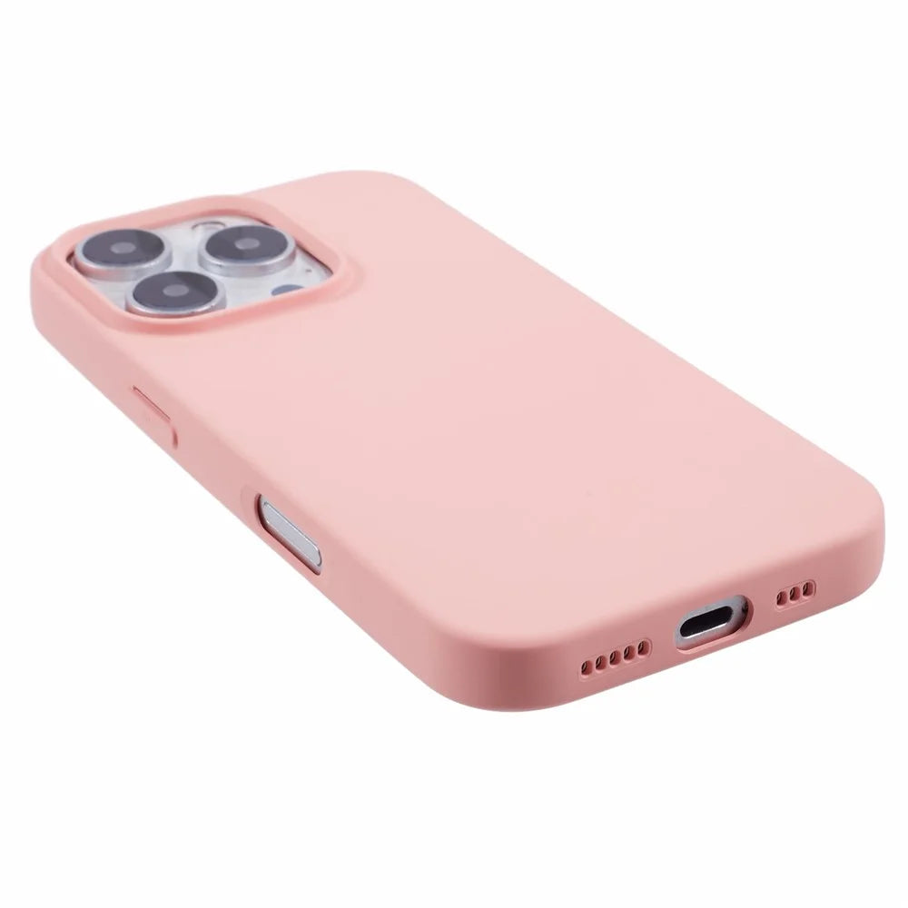 For iPhone 16 Pro Case Arc Edge 2.0mm TPU Protective iPhone Cover - Pink - 4