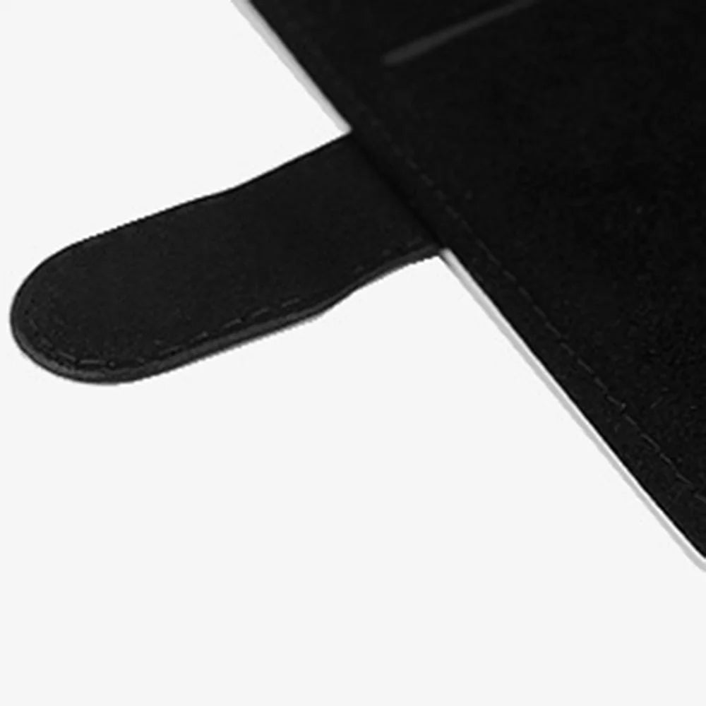For iPhone 16 Plus Case PU Leather Sublimation Blank Smart Phone Cover with Card Holder - 4