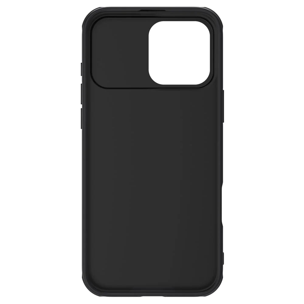 NILLKIN Camshield Pro Series for iPhone 16 Pro Case PC+TPU Slide Camera Lid Phone Cover - Black - 5