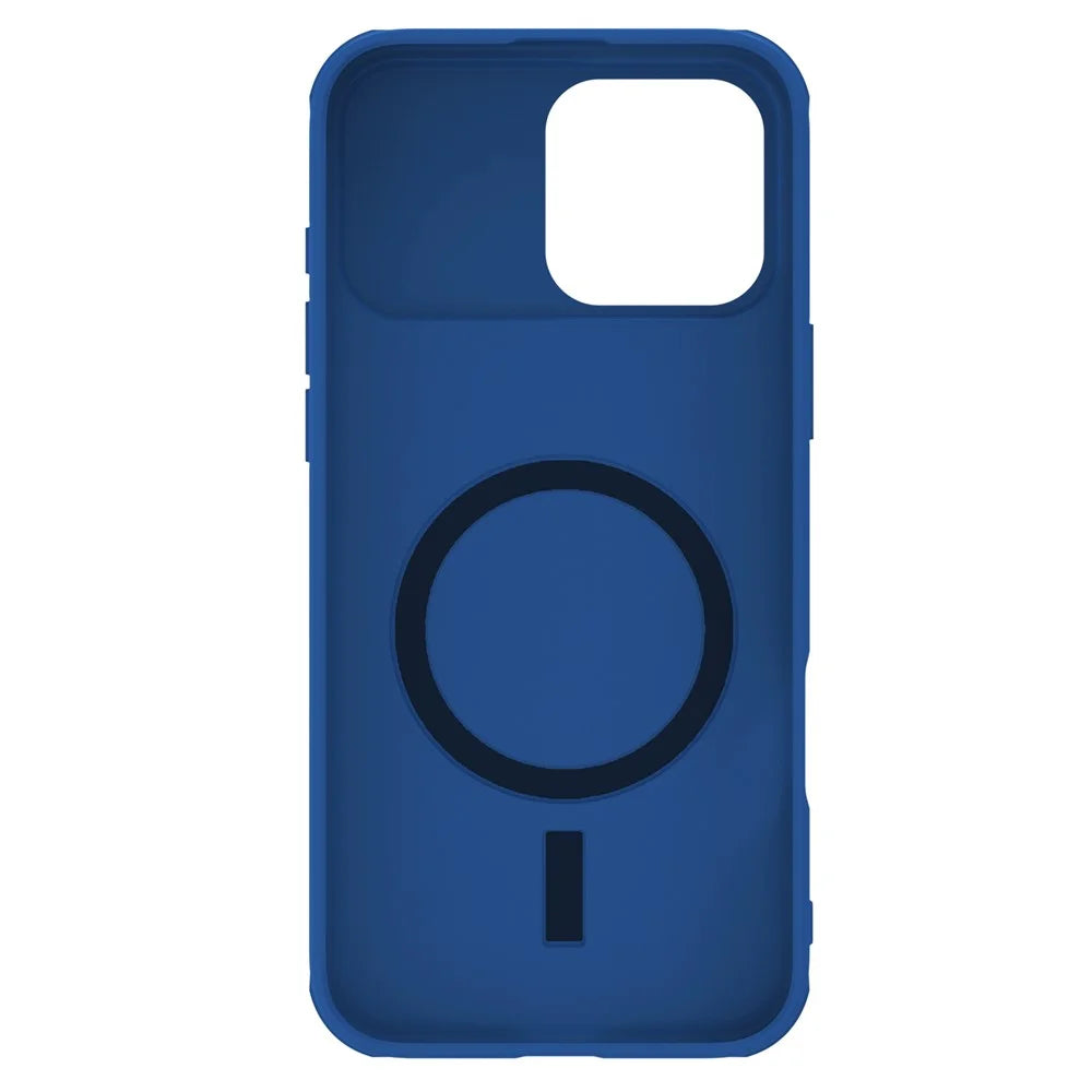 NILLKIN CamShield Pro for iPhone 16 Pro Max Case Compatible with MagSafe TPU+PC Phone Cover with Slider Camera - Blue - 5