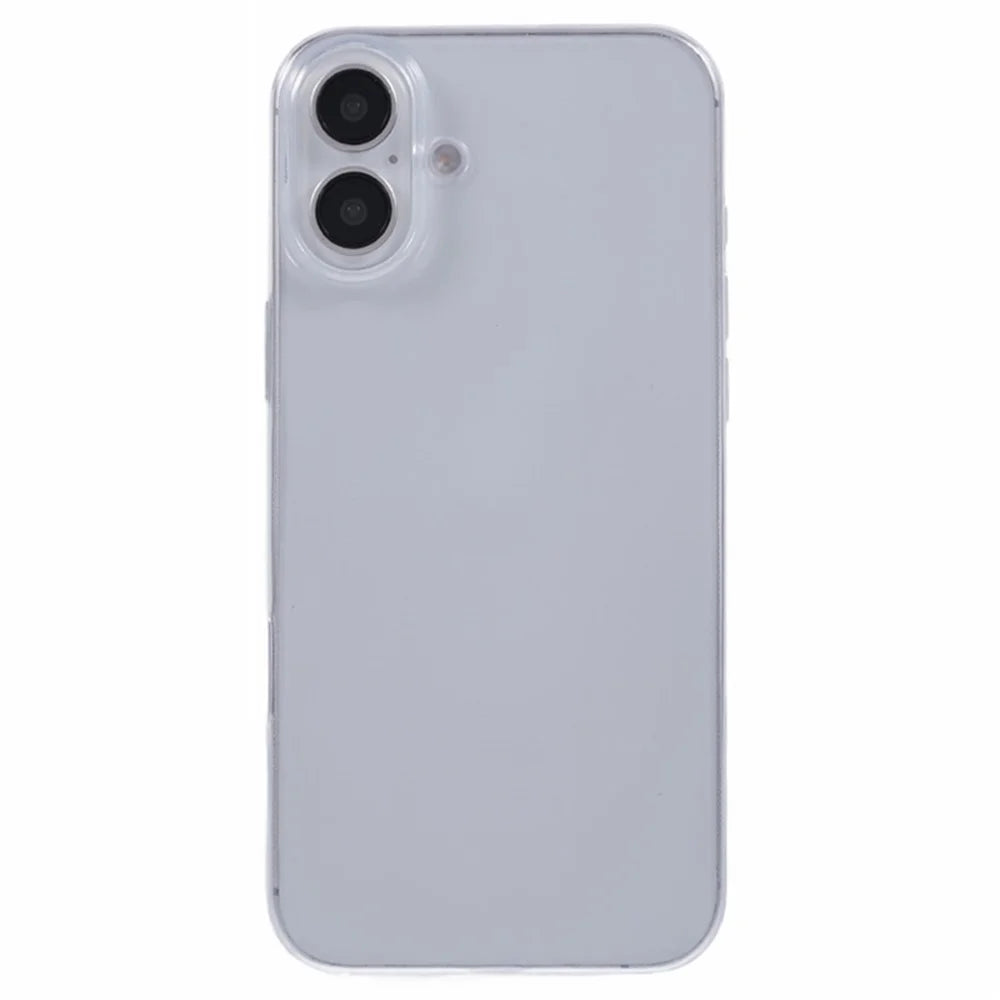 KIGC For iPhone 16 Case Clear TPU Flexible Phone Cover - 3