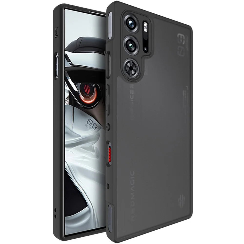 IMAK UX-9B Series for ZTE nubia Red Magic 9S Pro+ 5G / 9S Pro 5G / 9 Pro+ 5G / 9 Pro 5G Case Tiny Airbag PC+TPU Matte Phone Cover - 3