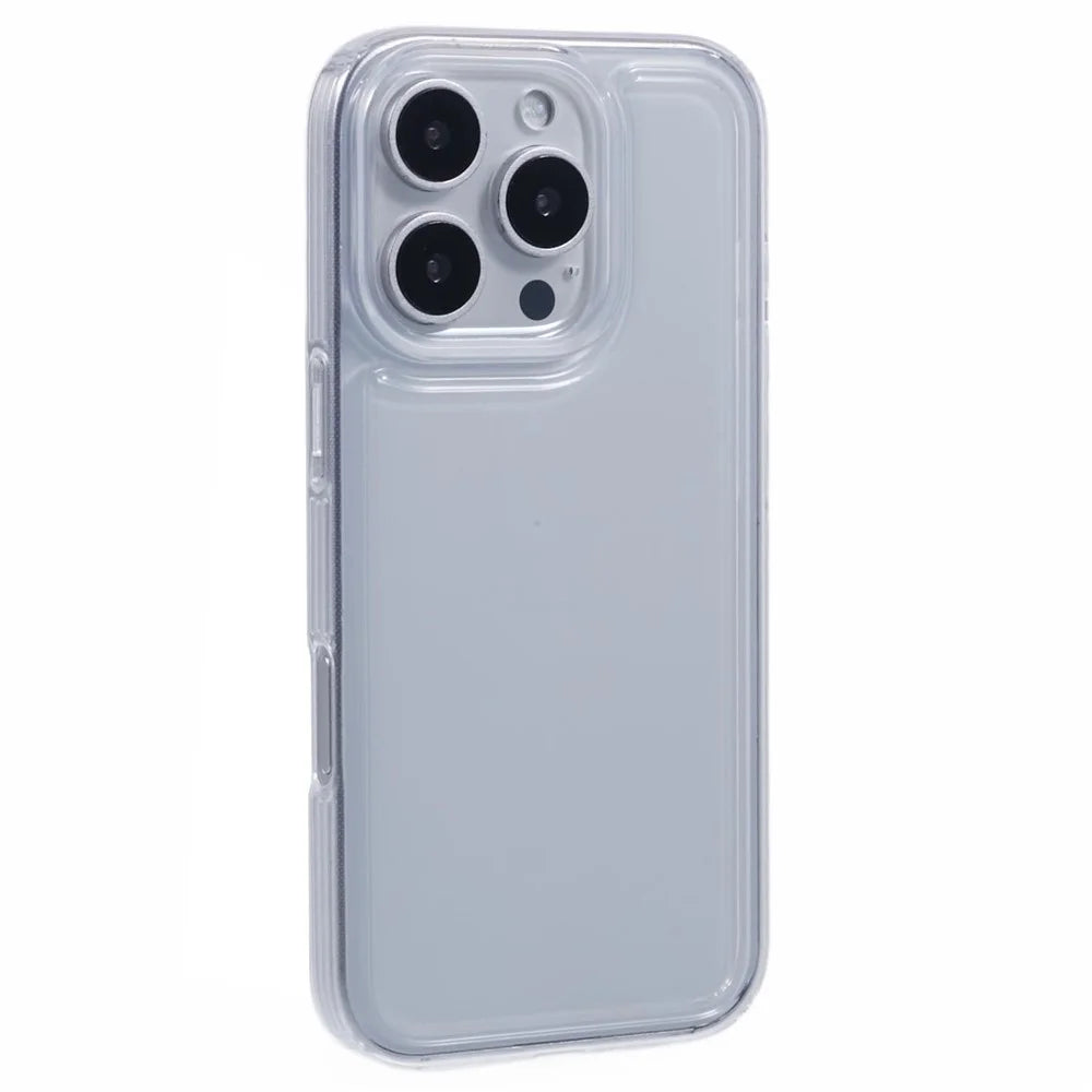 For iPhone 16 Pro Case Reinforced Corners TPU Clear Phone Cover - 1