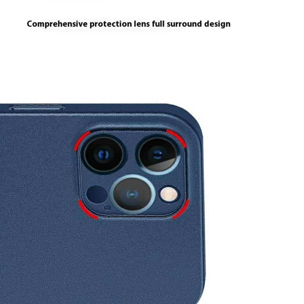 KZDOO Air Skin Series for iPhone 16 Pro Case Frosted Back Ultra Thin PP Phone Cover - Navy Blue - 2