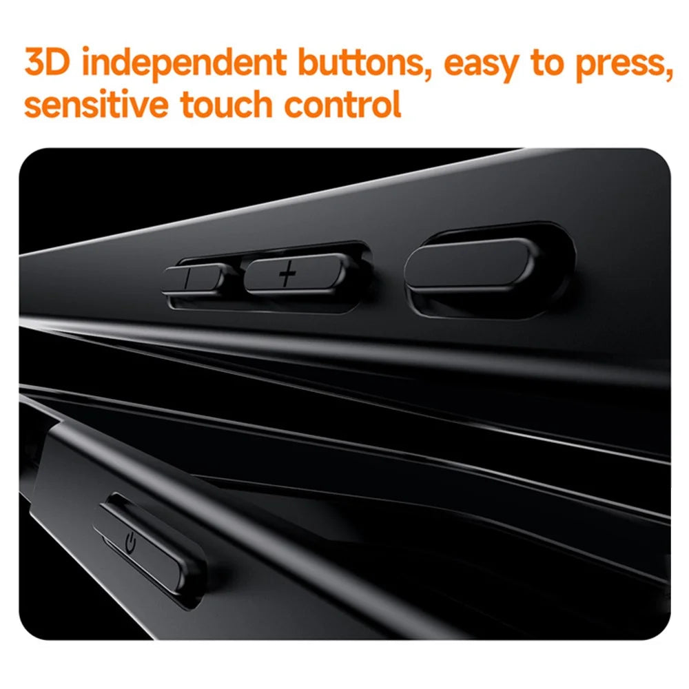 SULADA For iPhone 16 Plus Case Compatible with MagSafe Metal Lens Frame PU+TPU Phone Cover - Black - 2