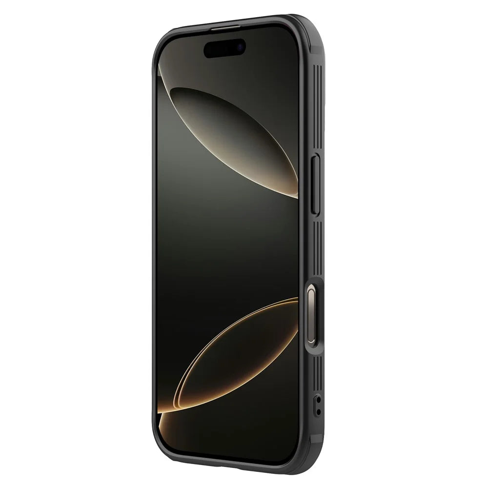 NILLKIN Camshield Prop Magnetic Translucent Series for iPhone 16 Pro Max Case Compatible with MagSafe TPU+PC Phone Cover with Camera Lid - 5