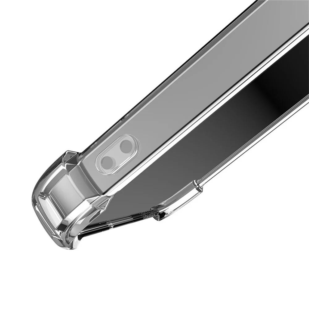 IMAK UX-4 Series for Samsung Galaxy A04 4G (164.4 x 76.3 x 9.1 mm) Case Straight Frame Four Corner Shockproof Clear TPU Cover - 3