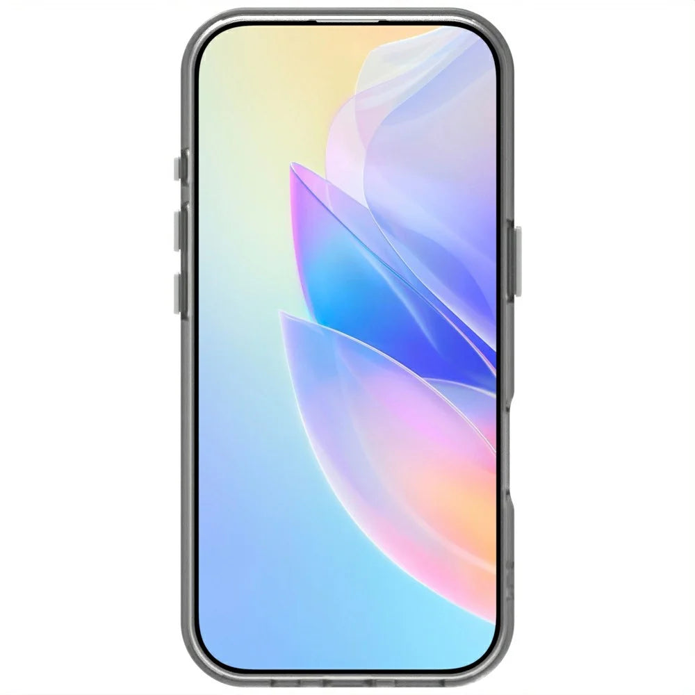 Candy Series For iPhone 16 Pro Case PC+TPU+PET Anti-Drop Phone Cover - White - 2
