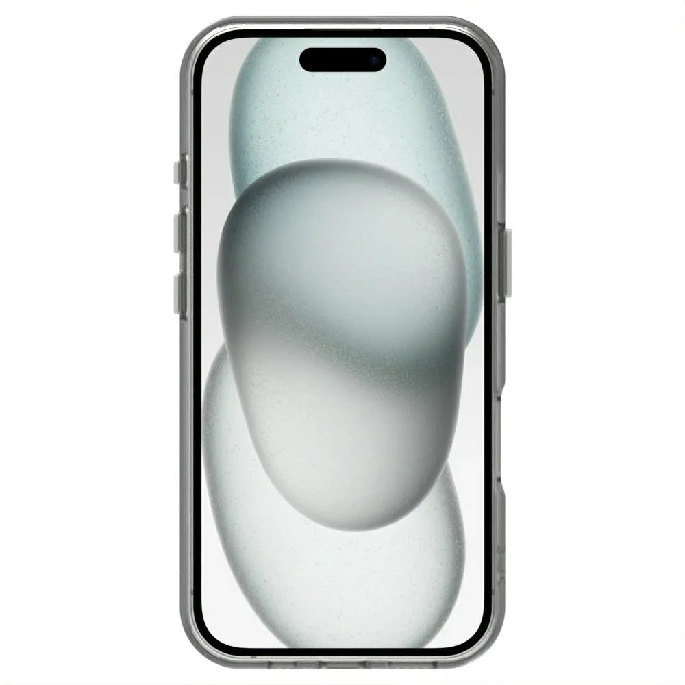 Candy Series For iPhone 16 Case PC+TPU+PET Anti-Drop Phone Cover - White - 2