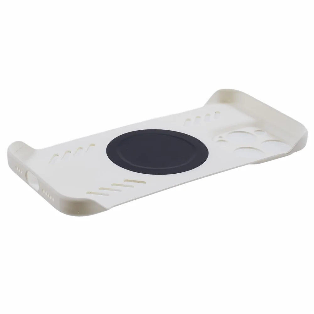 For iPhone 16 Pro Max Case Hard PC Frameless Heat Dissipation Phone Cover - White - 5