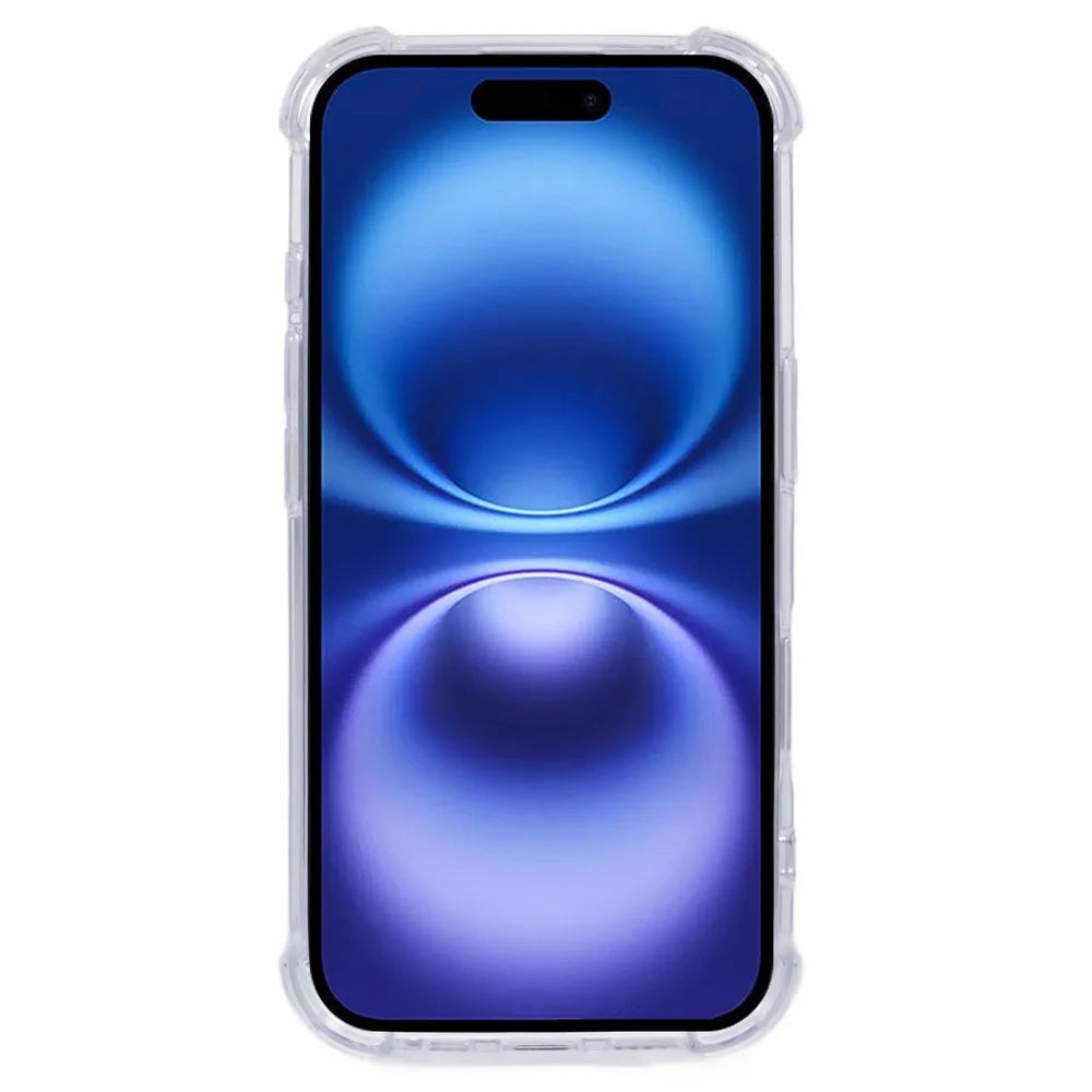 MERCURY GOOSPERY For iPhone 16 Case Reinforced Corners TPU+Acrylic Clear Phone Cover - 2