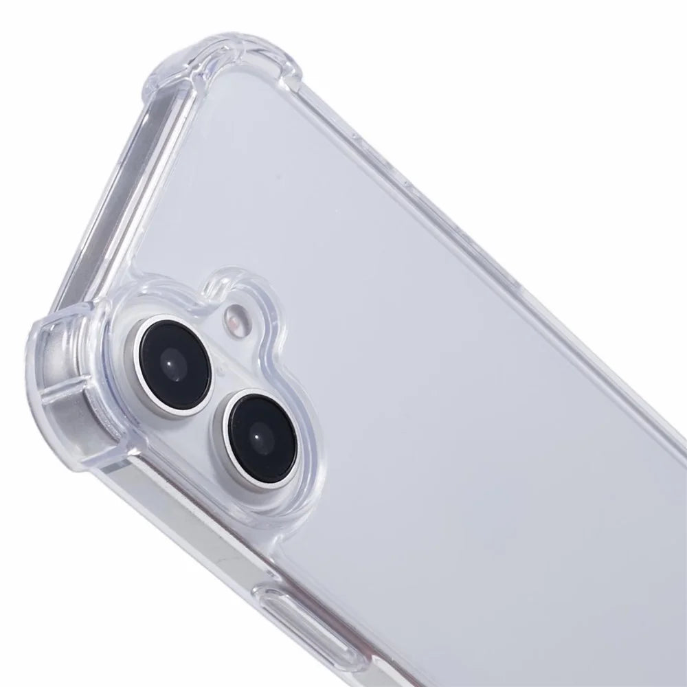 MERCURY GOOSPERY For iPhone 16 Case Reinforced Corners TPU+Acrylic Clear Phone Cover - 5