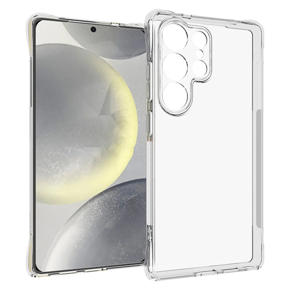For Samsung Galaxy S25 Ultra TPU Phone Case Non-Slip Transparent Mobile Phone Cover - 1