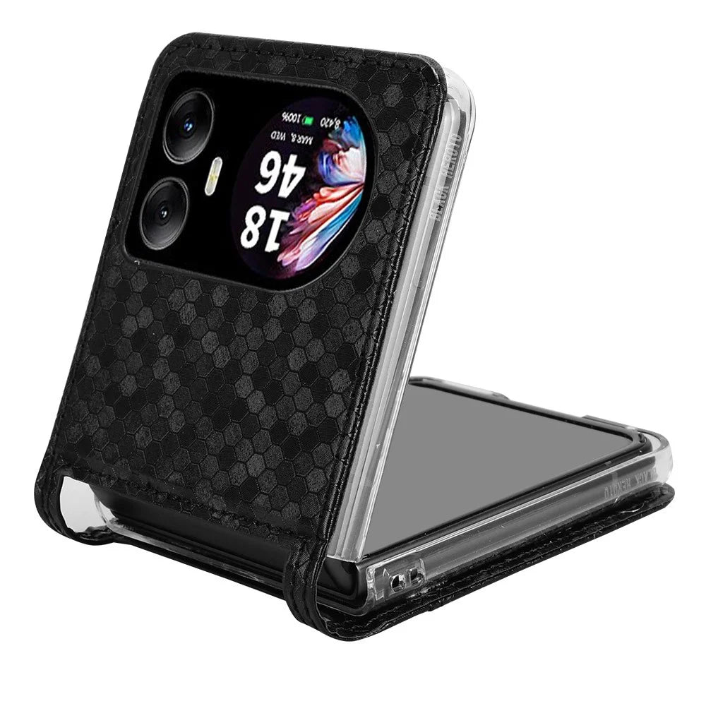 For Blackview Hero 10 4G Wallet Case Dot Pattern Imprint PU Leather Phone Cover - Black - 2