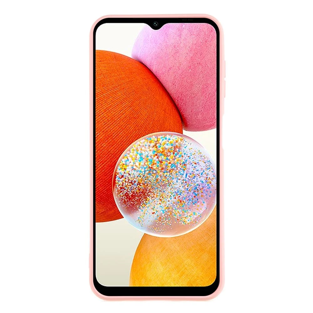 For Samsung Galaxy A16 5G / A16 4G Case Arc Edge 2.0mm TPU Protective Phone Cover - Pink - 2